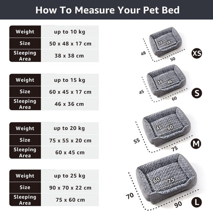PetxDog Plush Dog Sofa Bed – Washable & Non-Slip