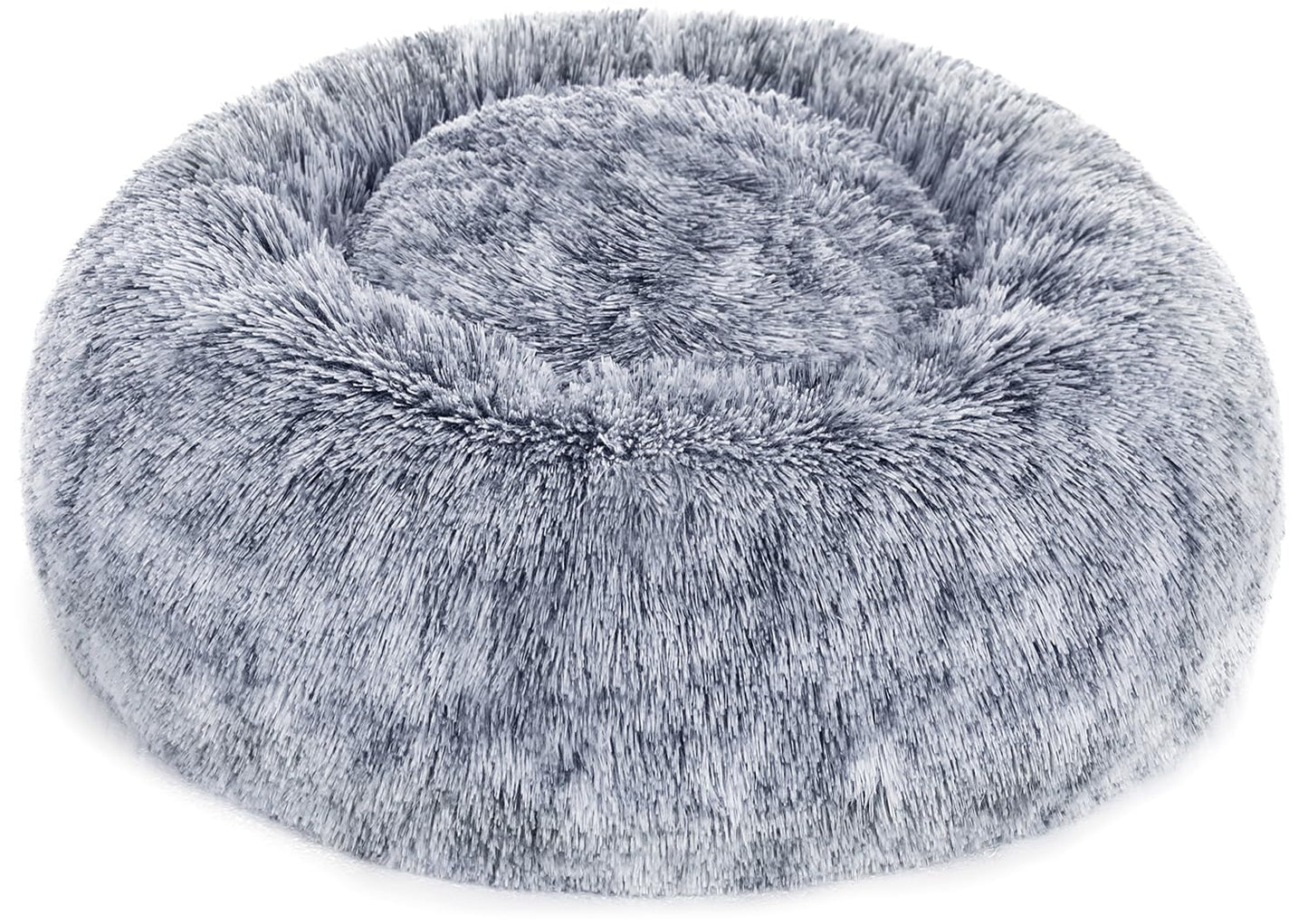 PetxDog Plush Donut Bed for Dogs & Cats – Washable & Calming